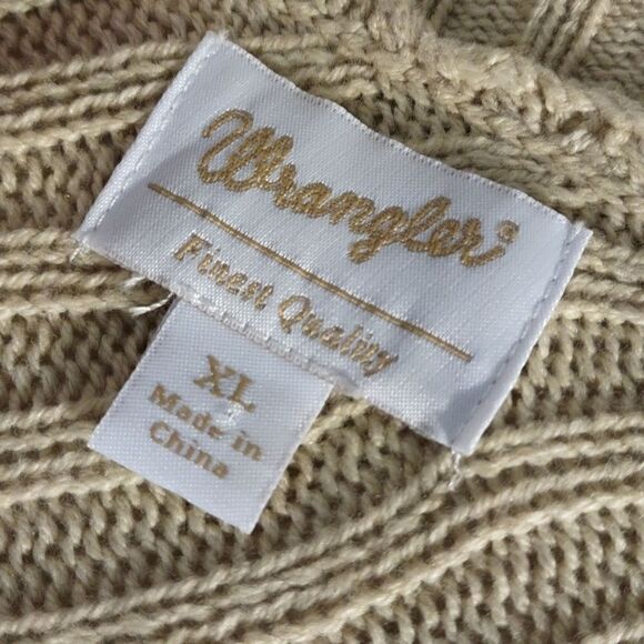 Wrangler Women's Fringed Knit Poncho - Picture 5 of 6